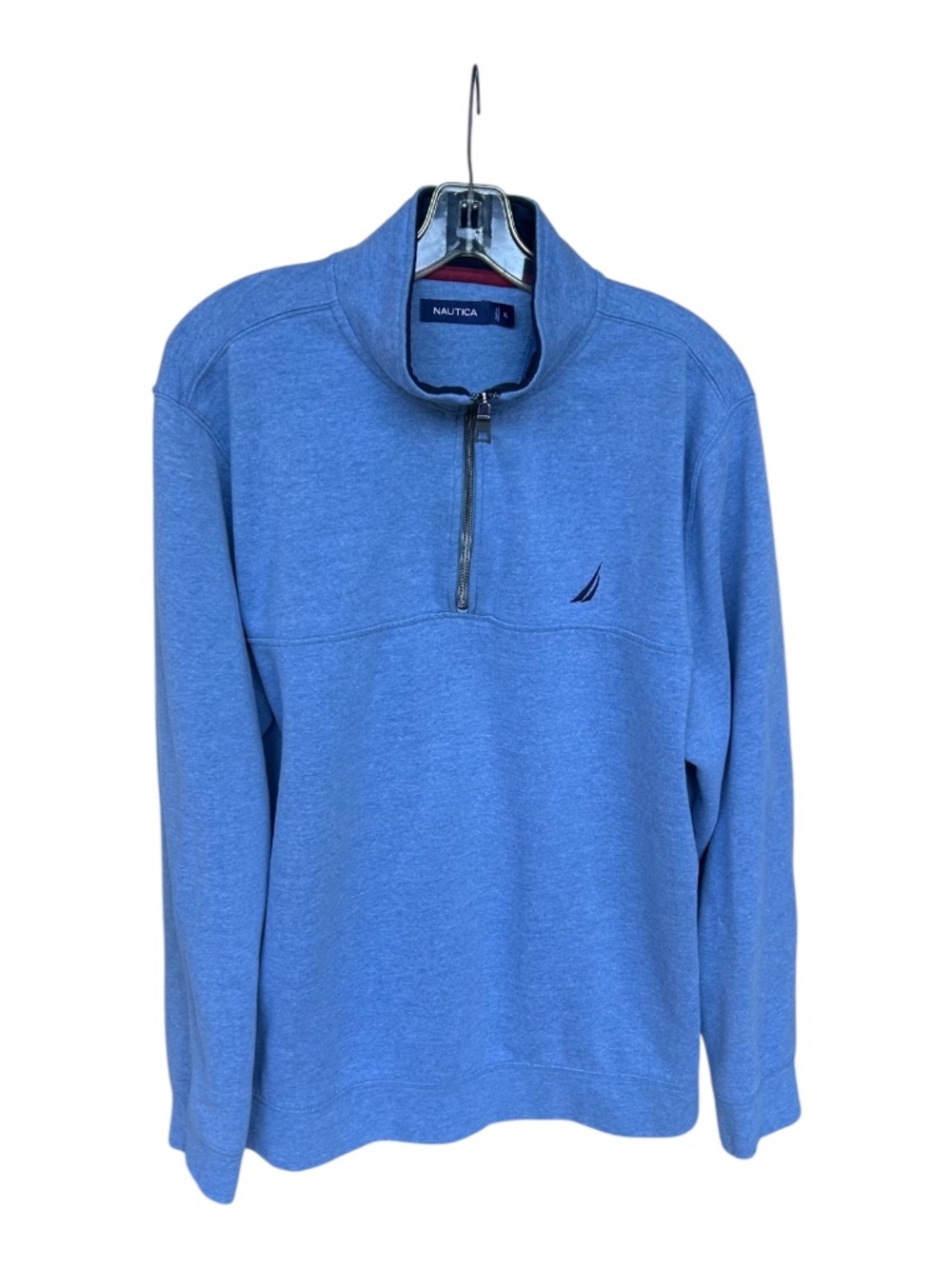 Men's Nautica Light Blue Pullover-Size XL